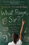 What Page Sir? - Simon Pickering - 9781913062699