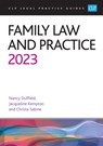 Family Law and Practice 2023 - Sabine ; Kempton ; Duffield - 9781915469243