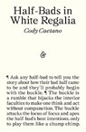 Half-Bads in White Regalia - Cody Caetano - 9781916751439