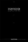 To Be Hung from the Ceiling by Strings of Varying Length - REID,  Rick - 9781933354767