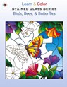 Birds, Bees, and Butterflies - Learn & Color Books - 9781947482364