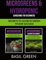 Microgreens & Hydroponic Gardening For Beginners - Basil Green - 9781953543295
