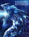 Dragons: Adult Coloring Book: Large, Stress Relieving, Relaxing Dragon Coloring Book for Adults, Grown Ups, Men & Women. 45 One - Coloring Books - 9781981728718