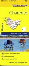 Michelin Charente 1 : 150 000 -  - 9782067210370