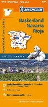 Michelin Baskenland, Navarra, Rioja. Straßen- und Tourismuskarte 1:250.000 -  - 9782067228511