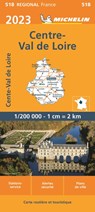 Michelin Wegenkaart 518 Centre-Val de Loire / Loiredal 2023 -  - 9782067258464