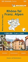 Michelin Rhonetal - Französiche Alpen -  - 9782067259423