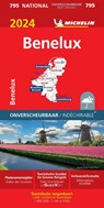 Michelin Wegenkaart 795 Benelux 2024 Scheurvast -  - 9782067262935