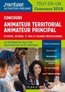 Concours Animateur territorial, animateur principal - Concours 2019 - Sandrine Dumont ; Stéphane Voisin ; Yann Guégan ; Odile Meyer ; Jean-Marie Mignon - 9782100792603