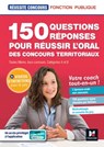 Réussite Concours - 150 questions/réponses pour l'oral - concours territoriaux- Préparation complète - Christine Drapp - 9782216170265