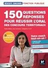 Réussite Concours - 150 questions/réponses pour l'oral - concours territoriaux- Préparation complète - Christine Drapp - 9782216180295