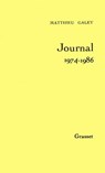 Journal T02 1974-1986 - Matthieu Galey - 9782246402695