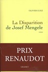 La disparition de Josef Mengele - GUEZ,  Olivier - 9782246855873
