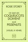 Ce que les coquelicots doivent aux pissenlits - Rosie Storey - 9782387212788
