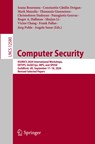 Computer Security - Ioana Boureanu ; Constantin Catalin Dragan ; Mark Manulis ; Thanassis Giannetsos ; Christoforos Dadoyan ; Panagiotis Gouvas ; Roger A. Hallman ; Shujun Li ; Victor Chang ; Frank Pallas - 9783030665036