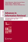 Advances in  Information Retrieval - Djoerd Hiemstra ; Marie-Francine Moens ; Josiane Mothe ; Raffaele Perego ; Martin Potthast ; Fabrizio Sebastiani - 9783030721121