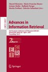 Advances in  Information Retrieval - Djoerd Hiemstra ; Marie-Francine Moens ; Josiane Mothe ; Raffaele Perego ; Martin Potthast ; Fabrizio Sebastiani - 9783030722395