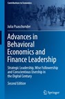 Advances in Behavioral Economics and Finance Leadership - Julia Puaschunder - 9783031157097