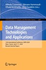 Data Management Technologies and Applications - Alfredo Cuzzocrea ; Slimane Hammoudi ; Elhadj Benkhelifa - 9783032179142