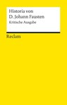 Historia von D. Johann Fausten - Stephan Füssel ; Hans Joachim Kreutzer - 9783150015162