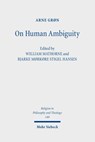 On Human Ambiguity - Arne Grøn - 9783161633416