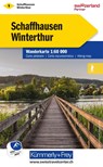 KuF Schweiz Wanderkarte 01 Schaffhausen - Winterthur 1 : 60 000 -  - 9783259022016