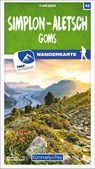 Simplon - Aletsch Goms 42 Wanderkarte 1:40 000 matt laminiert -  - 9783259023426