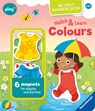 Ravensburger Play+ Infant & Toddler - My First Magnetic Book - Match and Learn Colours - Kathrin Lena Orso - 9783380970224
