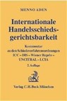 Internationale Handelsschiedsgerichtsbarkeit - ADEN,  Menno - 9783406491788
