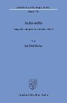 Actio utilis - HARKE,  Jan Dirk - 9783428149223