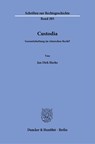 Custodia. - Jan Dirk Harke - 9783428187270