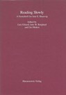 Reading Slowly - EDZARD,  Lutz ; Borgland, Jens W. ; Hüsken, Ute - 9783447109642