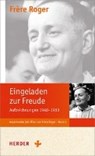 Eingeladen zur Freude - Frère Roger - 9783451375880
