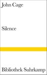 Silence - John Cage - 9783518221938