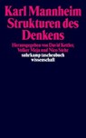 Strukturen des Denkens - Karl Mannheim - 9783518278987