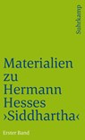 Materialien zu Hermann Hesses »Siddhartha« - Volker Michels - 9783518366295