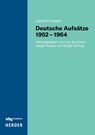 Deutsche Aufsätze 1952-1964 - Joachim Kopper - 9783534643394