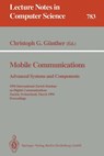 Mobile Communications - Advanced Systems and Components - Christoph Günther - 9783540578567