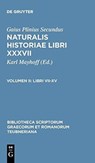 Naturalis Historiae, Vol. II CB - Plinius/Jan/Mayhoff - 9783598716515