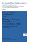 Demografischer Wandel in Rheinland-Pfalz - Bernd Von Hoffmann ; Gerhard Robbers - 9783631620137