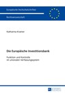 Die Europaeische Investitionsbank - Katharina Kramer - 9783631669624