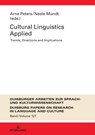Cultural Linguistics Applied - Arne Peters ; Neele Mundt - 9783631838679