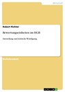 Bewertungseinheiten im HGB - Robert Richter - 9783640813841