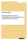Wachstumsmarkt E-Commerce. Herausforderungen bei der Integration im mittelständischen Großhandel - Jessica Sarah Schmidt - 9783668012288
