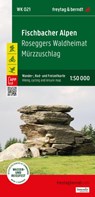 freytag & berndt Wanderkarte WK 021 Fischbacher Alpen, Roseggers Waldheimat - Mürzzuschlag 1:50.000 -  - 9783707920741