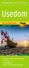 Usedom, Rad- und Wanderkarte 1:60.000, Publicpress -  - 9783707920987