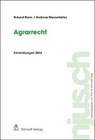 Agrarrecht - NORER,  Roland ; Wasserfallen, Andreas - 9783727281785