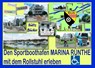 Den Sportboothafen Marina Rünthe mit dem Rollstuhl erleben - Renate Sültz ;  Uwe H. Sültz - 9783741261893