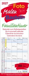Foto-Malen-Basteln Familientimer 2027 -  - 9783819302206