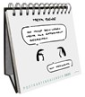 meta bene Postkartenkalender 2025 -  - 9783830321446